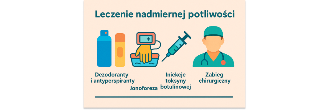 leczenie nadmiernej potliwości