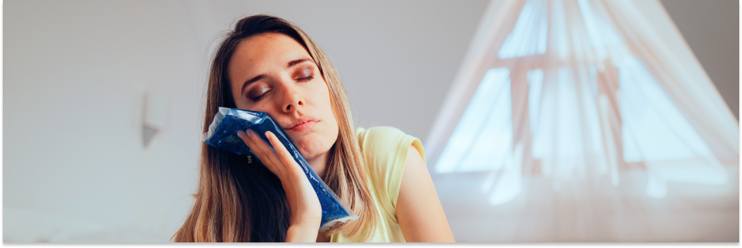 gojenie rany po nacięciu ropnia zęba