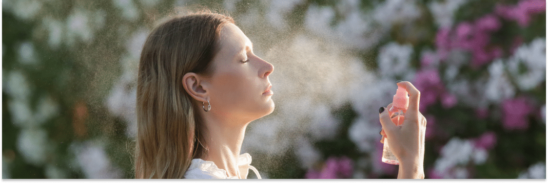 jak odświeżyć skórę twarzy latem